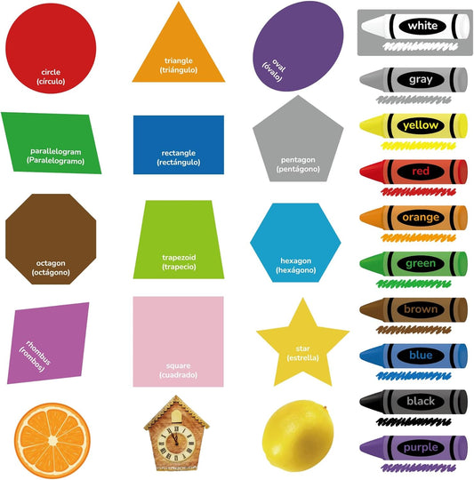 CHEFAN Felt Shape and Color Matching Game Set for Toddlers, Shape Sorter & Color Recognition, Shape Puzzles Learning Sorting Toys, Educational Montessori Toy for Preschool, 3+ Years Old Kids