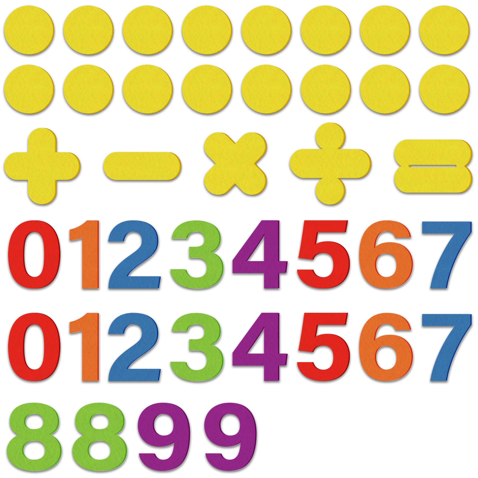 CHEFAN Felt Shape and Color Matching Game Set for Toddlers, Shape Sorter & Color Recognition, Shape Puzzles Learning Sorting Toys, Educational Montessori Toy for Preschool, 3+ Years Old Kids